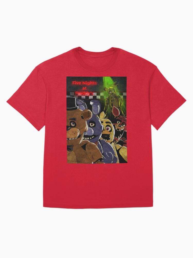 Five Nights at Freddy's FNAF movie Poster Oversized T-Shirt