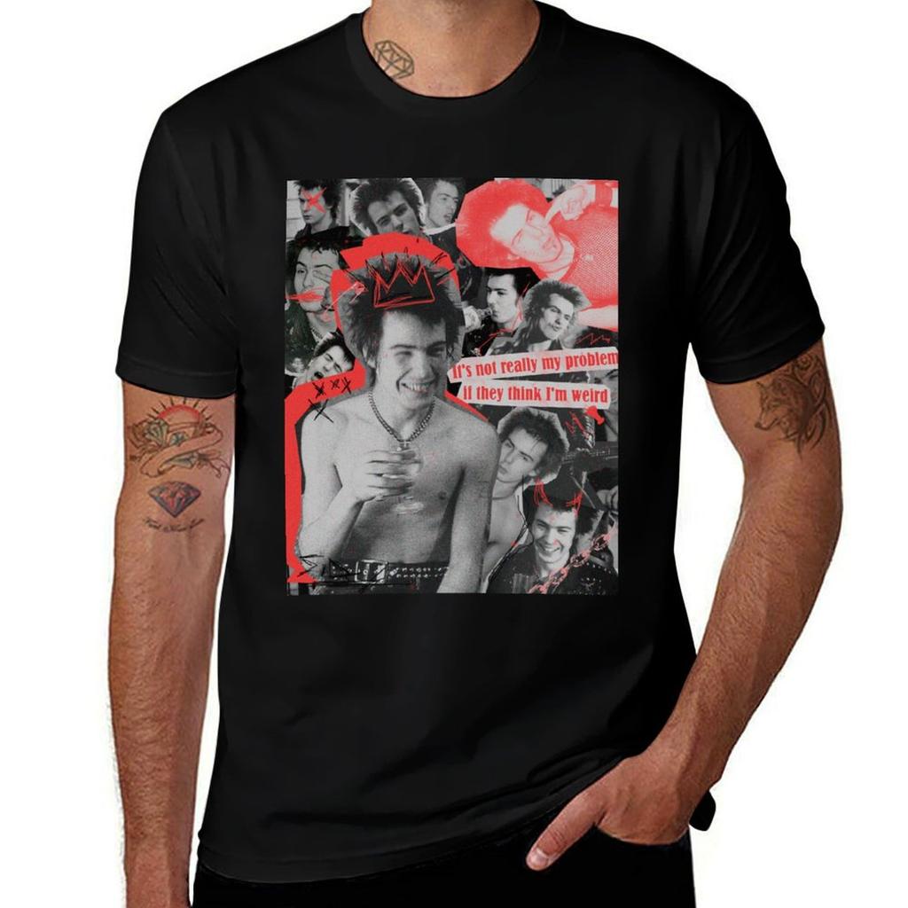 Sid Vicious Tshirt Hippie Clothes Quick Drying Workout Shirts For Unisex