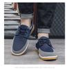 Fashion Men's Canvas Shoes Soft Soled Vulcanized Shoes for Men Lace Up  Flats Classic Male Driving Shoes Big Size 46 Zapatos Hombres