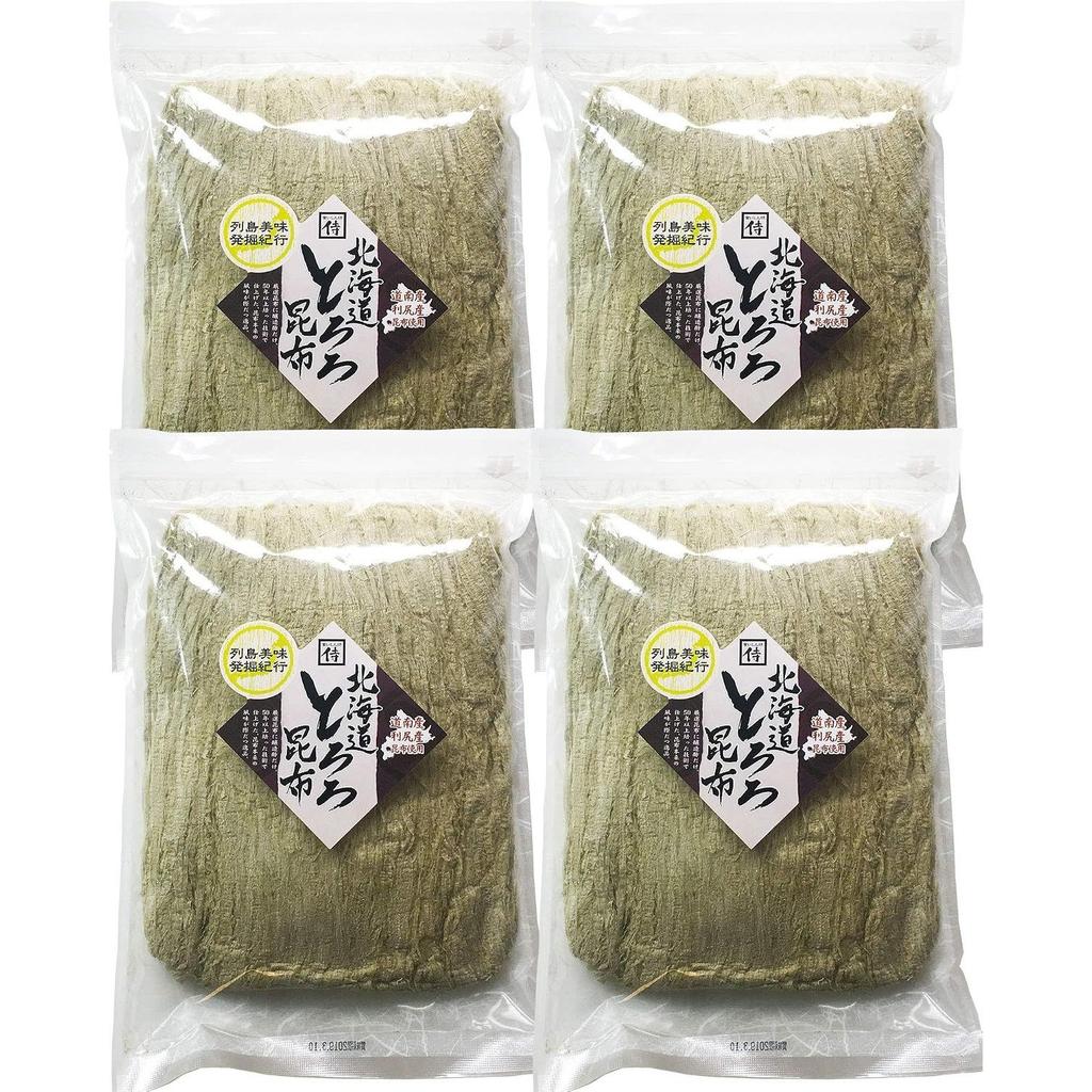 Gourmet Samurai Hokkaido Tororo KombuRishiri Kombu Included Bulk 150g4 Packs (Additive-Free)