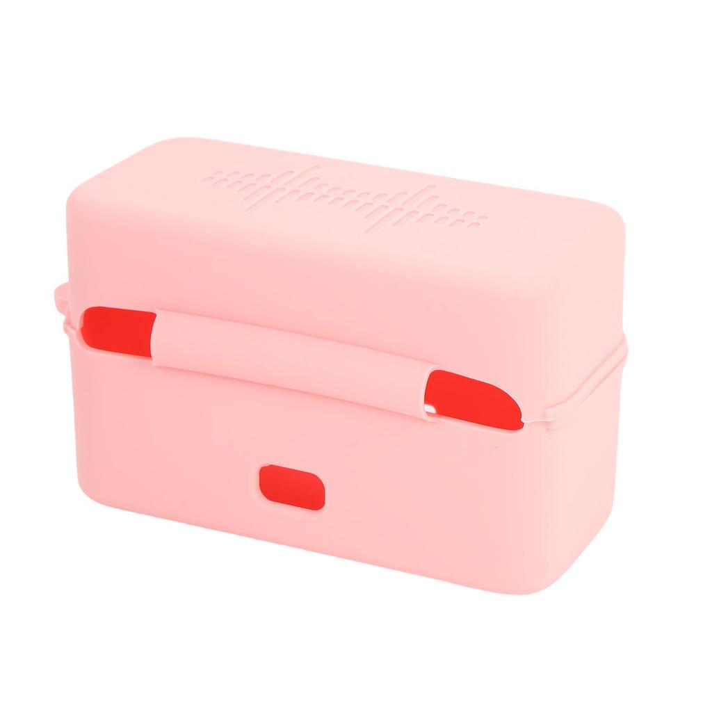 Mic Charging Case Silicone Protective Cover Roseate Anti Scratch Shockproof Microphone Charging