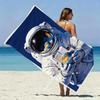 Space Astronaut Galaxy Beach Towel Patterned Sunscreen And Windproof Suitable For Swimming Pool Camping Travel Blanket