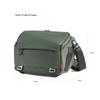 KANI Camera Bag Shoulder Compatible with Interchangeable Lens Waterproof 37 x 13 x Fits Includes Two Tripod Mountable Product 816337 TP-060M Green,