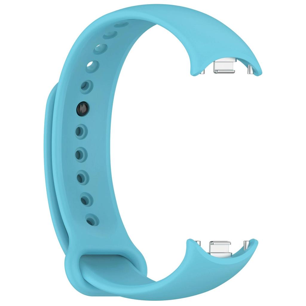 Official Silicone Strap For Xiaomi Mi Band 11 10 9 8 Sport Metal Button Bracelet Wristband For Miband 9 8 Replacement Accessories Belt