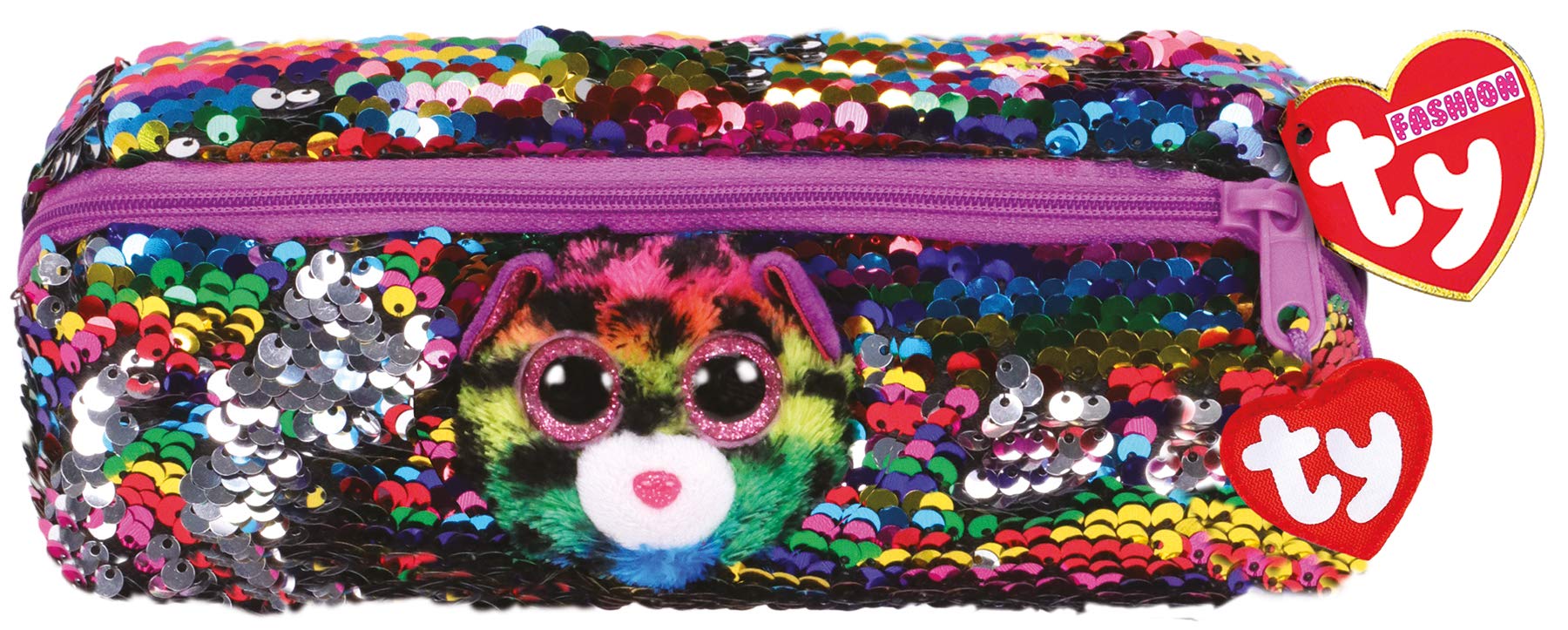 

Zipit Ty Sequin Pencil Case Dottie W22 D7 H10 95850 Size Approx.