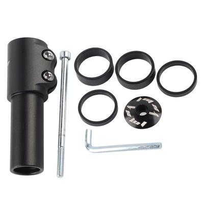 Fahrrad Vorbauverlängerung Aluminiumlegierung Fahrrad Lenkervorbau Erhöhung mit Inbusschlüssel für Mountainbikes