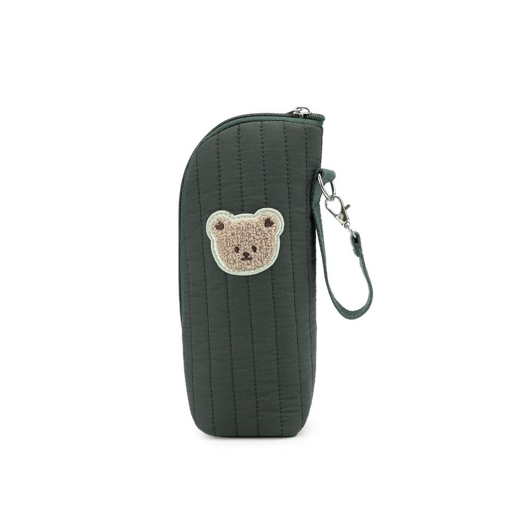 

With Handle Insulated Bottle Cooler Portable Design Bottle Cooler Bag Baby Feeding зелёный