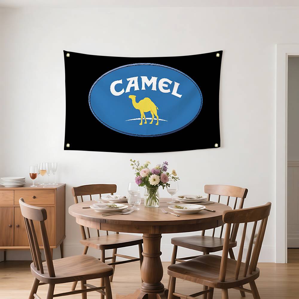 wCamelsLogo Flags Room Decor Outdoor Decors Personalized Items Flags For Bedrooms Home Funny