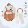 Popular Infant Spring/Autumn Bodysuit: Class A Outfits for Boys & Girls - Newborn Crawling Wear