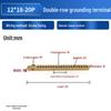 Now: "High-Current Double-Row Brass Terminal with Copper Busbar for Zero Ground Connection"