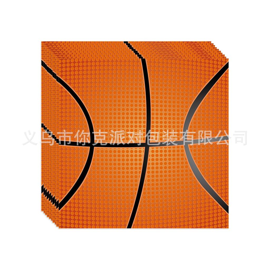 Themen-Treffen, Studentenaktivitäten, Oliven-Baseball, Fußball, Basketball-Party, Pappteller und Pappbecher, Themen-Atmosphäre, Szenen-Gestaltung