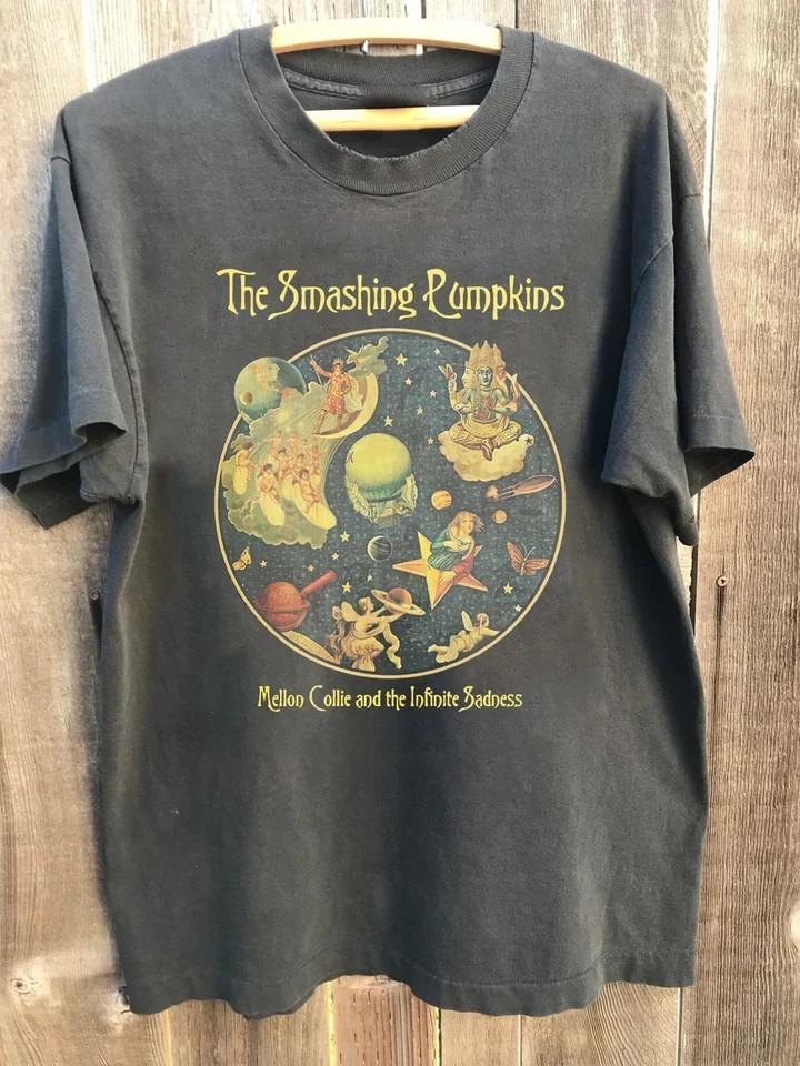Винтажная футболка унисекс The Smashing Pumpkins, Тур 1996 года L