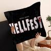 H-Hellfest Band Pillowcases Home Bedding Decorative Pillow Cover Wedding Super Soft Pillow Case