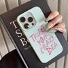 Easy Motivational Quote Design Phone Case For iPhone 17 Pro Max 16 Plus 15 Pro 14 13 12 11 XR 17Air Lychee Textur Soft Cover