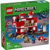 LEGO Minecraft Mooshroom House Toy, Birthday Gift, Building Blocks, for Girls and Boys, Ages 8, 9, and 10, Elementary School Students, Game, 21270