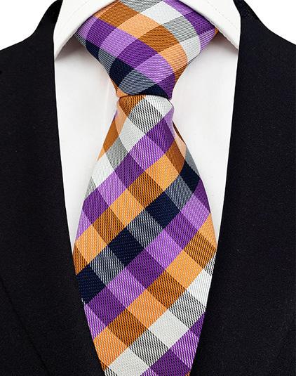 8 cm Tie Men Gravatas Plaid Checks Neckties Stripes Novelty Design Wedding Party Neck Ties Mens Shirt Accessories Gravatas