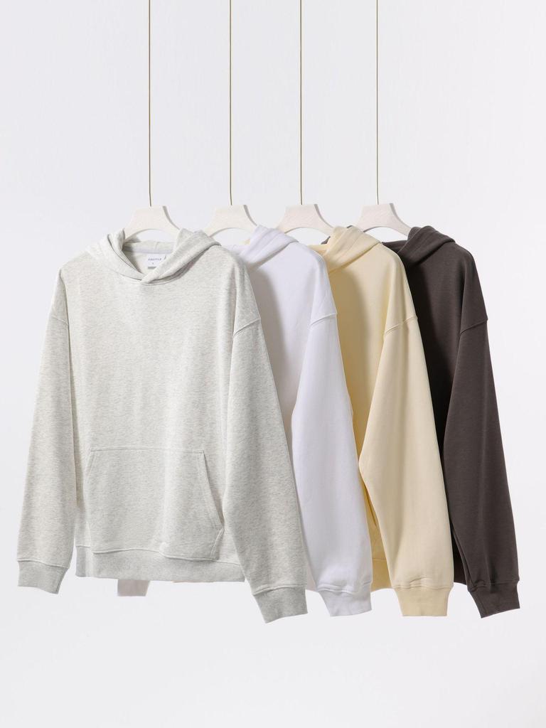 Men's & Women's Autumn/Winter 380g Combed Cotton Heavyweight Drop Shoulder Hoodie