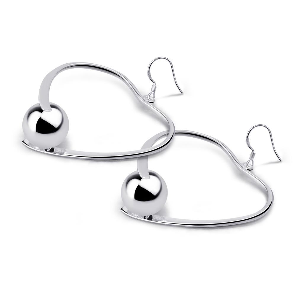 

Новые серьги-гвоздики из Южной Кореи с посеребрением, женские простые и универсальные персонализированные серьги, преувеличенные длинные темпераментные серьги-гвоздики