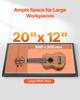 VEVOR 55W CO2 Laser Engraver, 500 X 300 Mm, Desktop CO2 Laser Engraver and Cutter Machine with 16MP Camera, Water Pump, Rotary Axis