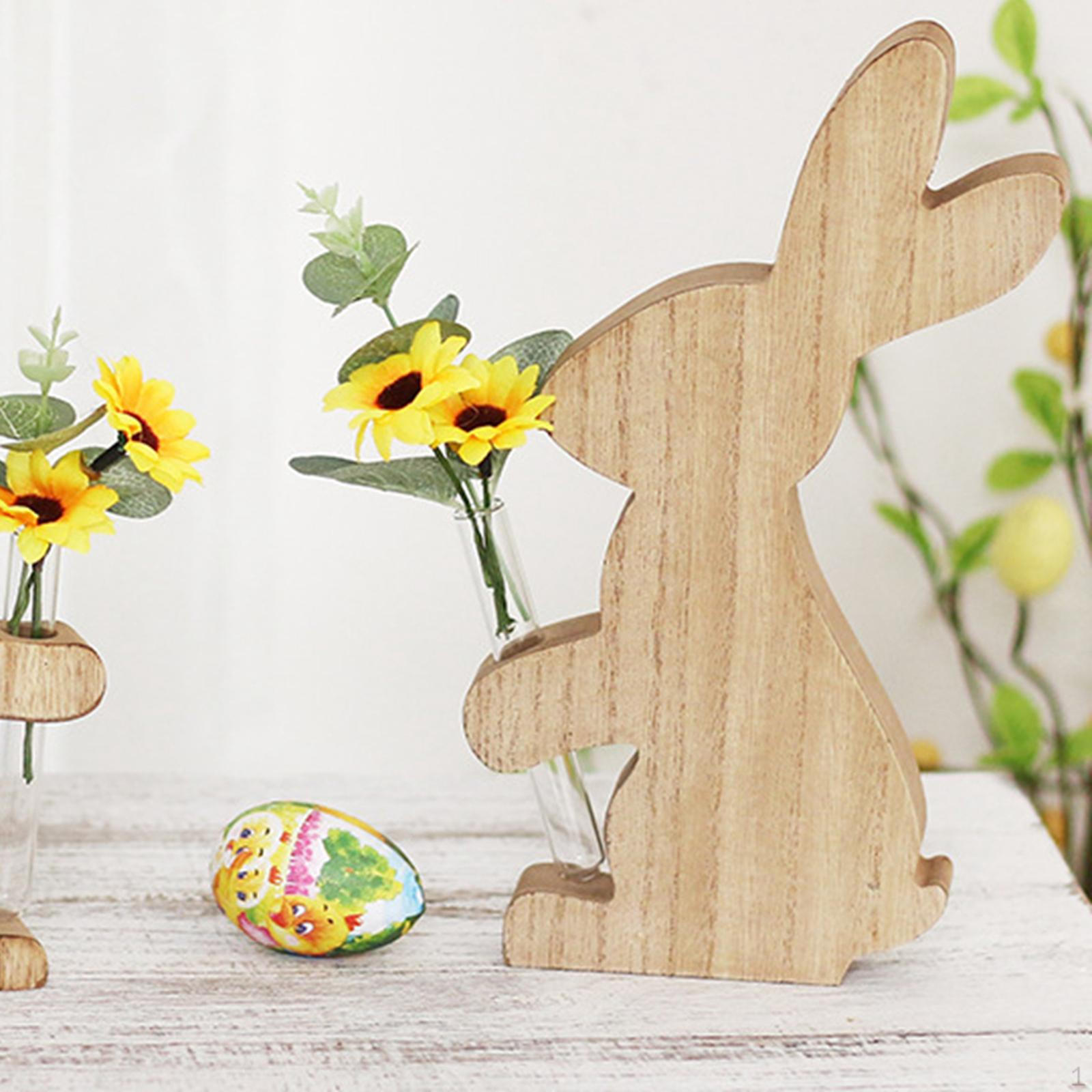 

Bunny Vase Sculpture - Delightful Home Decor style A