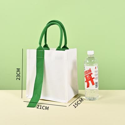 Fashion Simple Canvas Bag Stereo High-end Enterprise Crossbody Belt Tote Bag Spot College Canvas Bag