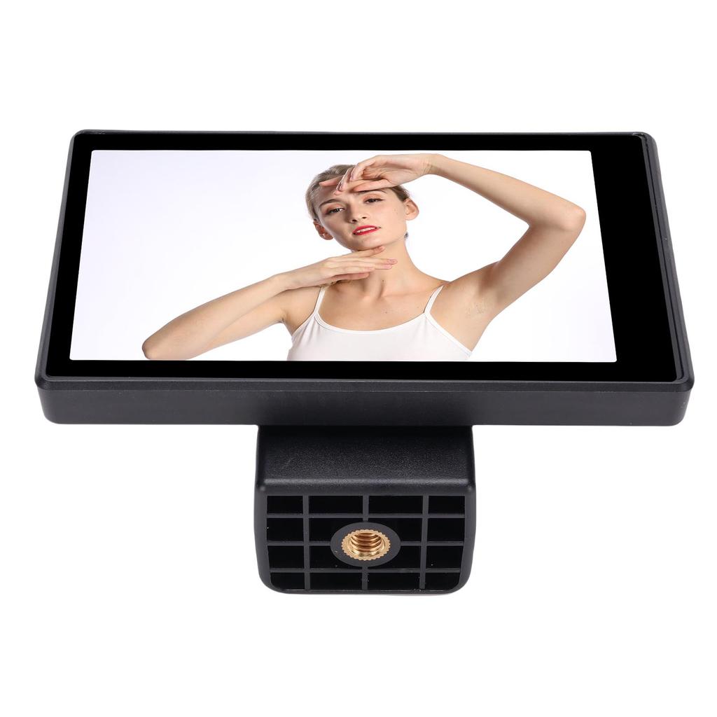 Phone Vlog Selfie Display Screen Magnetic Phone Clamp Rear Camera Selfie Screen for Live Streaming Video Recording