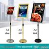 Stainless Steel Floor Stand Display Sign
