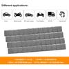 48 PCS 1/4 Oz Adhesive Backed Wheel Weights, 0.25 Oz Stick on Tire Balancing Weights, Low Profile Easy to Peel Wheel Balancing Weights for Cars