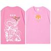 Makora Jujutsu Kaisen Back Art Cotton Tee High-quality Streetwear T-shirts Suitable for Both Men Women Summer T Shirts