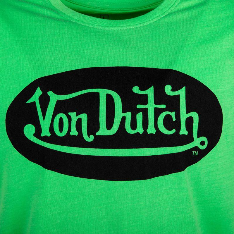 Tee shirt fluo logo poitrine noir Homme VON DUTCH