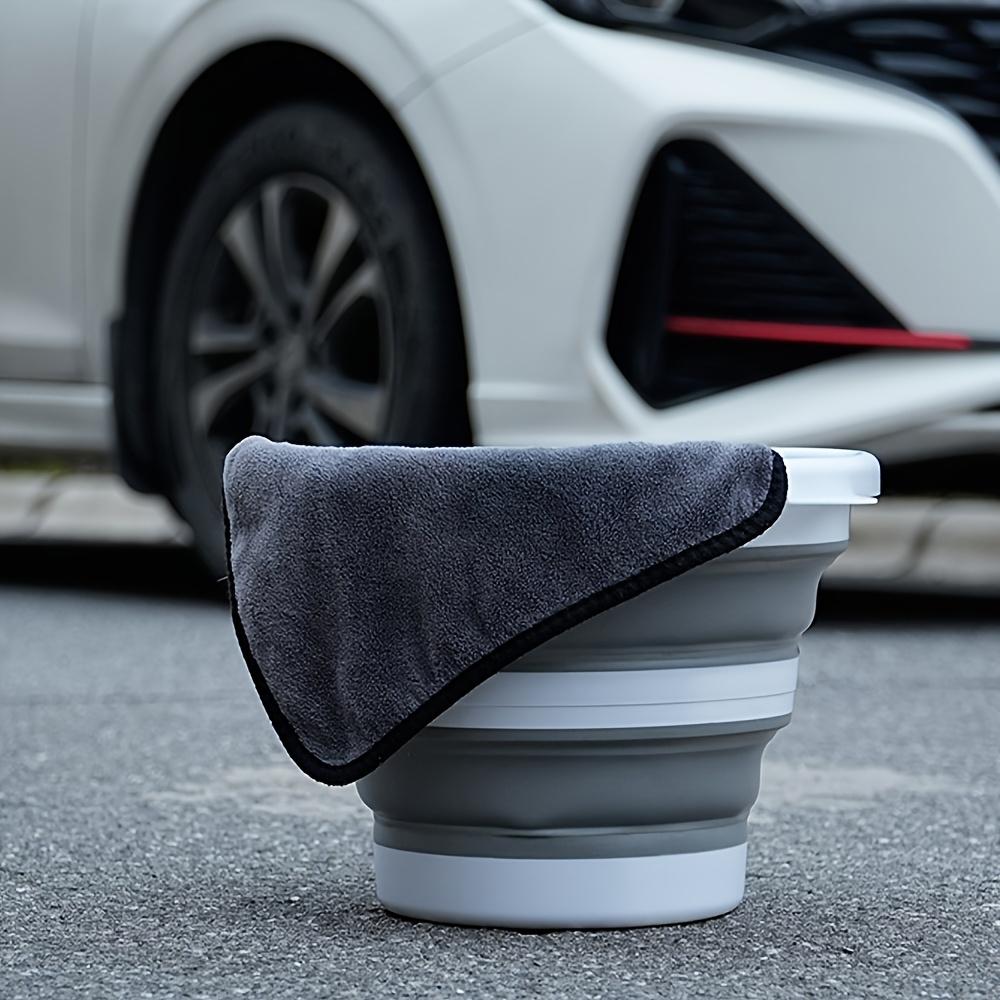 10L Collapsible Silicone Bucket - Portable, Space-Saving & Durable Design | Easy to Clean & Store | Perfect for Car Washing