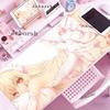 Chobits CChii Anime Mouse Pad Gamer Computer Accessories Desk Mat Cartoon Girl Office Mouse Mat Kawaii Pc Carpet Large Mousepad