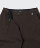 MUSINSA STANDARD WOMAN Women'S Wide Wrap Slacks [Dark Brown]