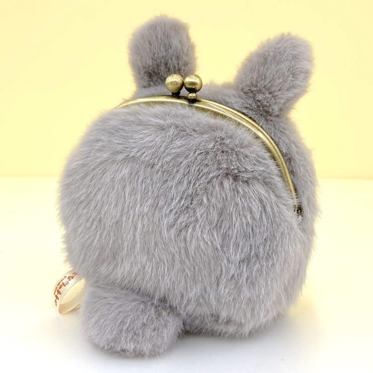 Sun Arrow My Neighbor Totoro Fluffy Clasp Purse, Large Totoro 967839