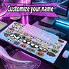 Mousepad Personalizat cu Nume și Model Lumea lui Dandy, Covoraș pentru Birou Laptop PC, Covoraș Decorativ pentru Birou Acasă Tastatură Pad Cadou