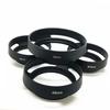1PCS 40.5 43 46 49 52 55 58 62 67mm Black Vented Curved Metal Camera Lens Hood for Leica M for Pentax for Canon Sony for Olympus