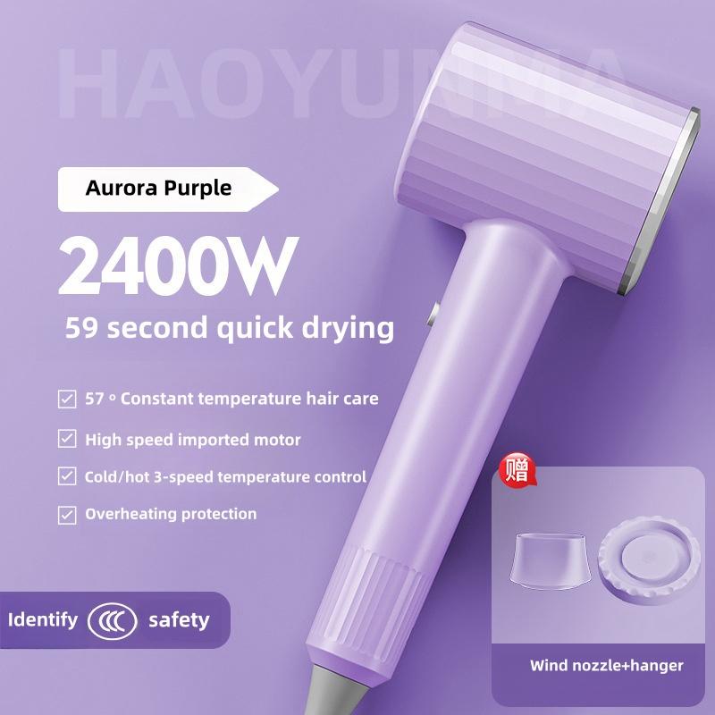 2025  High-Speed Hair Dryer, High-Power Quick Drying Hair Salon, Professional Household Blue Light Negative Ion Hair Dryer
