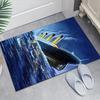 1pc Titanic1 Design Area Rug - Non-Slip, Soft & Cozy Floor Mat for Living Room, Bedroom, Office - Indoor/Outdoor Decorative Carpet