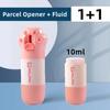 Cat Paw Privacy Protector Eraser Correction Fluid Thermal Paper with Knife Parcel Box Opener Home Anti Peep Identity Information