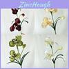 Buchet de Flori Artificiale Iris din Mătase Pentru Decor Nuntă Și Accesorii Foto