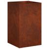 Garden Planter 2 Pcs Rustic Look 30 x 30 x 40 cm
