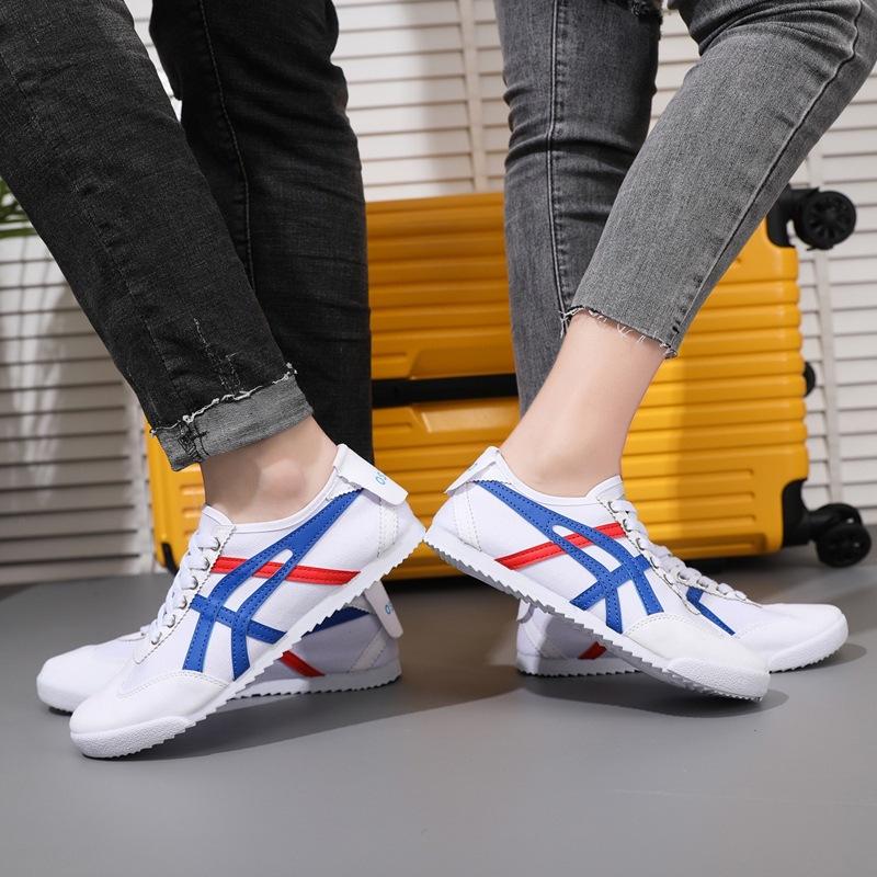 Boty Forrest Gump, bílé boty, trendy a všestranná korejská verze dámských bot, ležérní sportovní boty, módní plátěnky s plochou podrážkou, pánské s