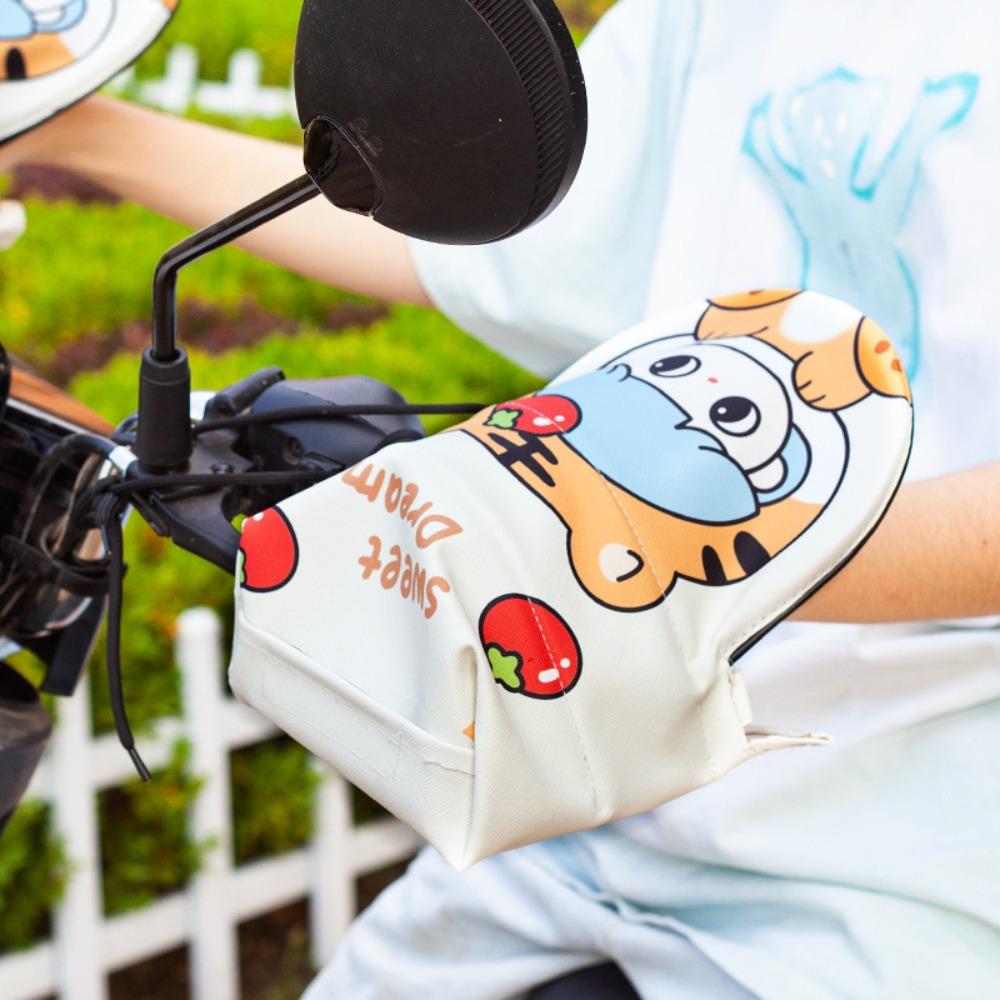 Sunshade Electric Vehicle Sunscreen Gloves Waterproof Scooters Hand Guards Handle Covers Summer
