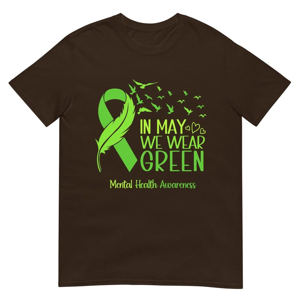 Unisextal Health Awareness Green Ribbon In May We Wear Green TShirt