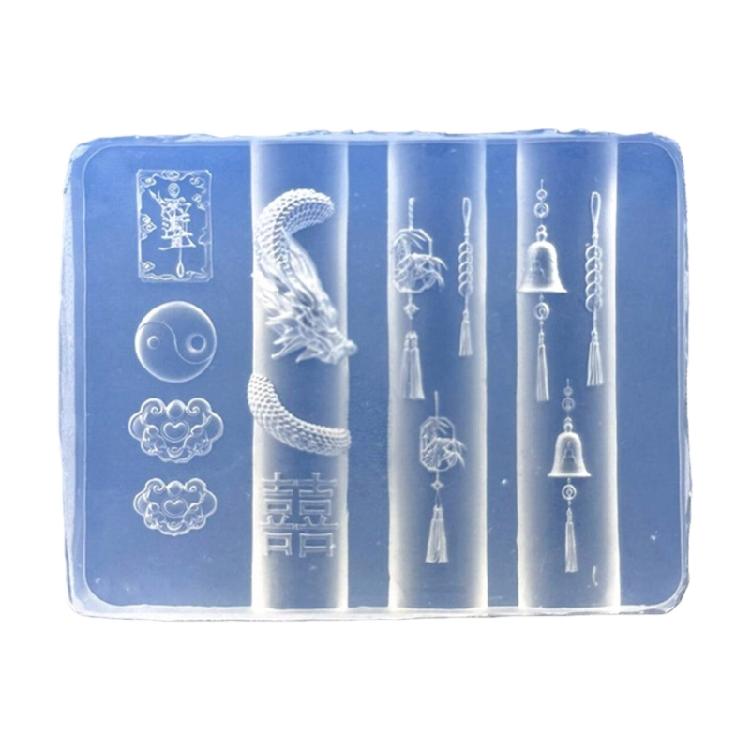 Multi Designs Silicone Stamp Template For Handmade Nail Embellishments Craft Projects And Resin Jewelry Making