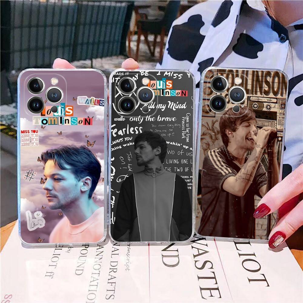 L-Luis M-Miguel Singer For IPhone 17 16 15 14 13 12 11 Pro Max Plus Soft TPU Silicone Back Cover Clear Case
