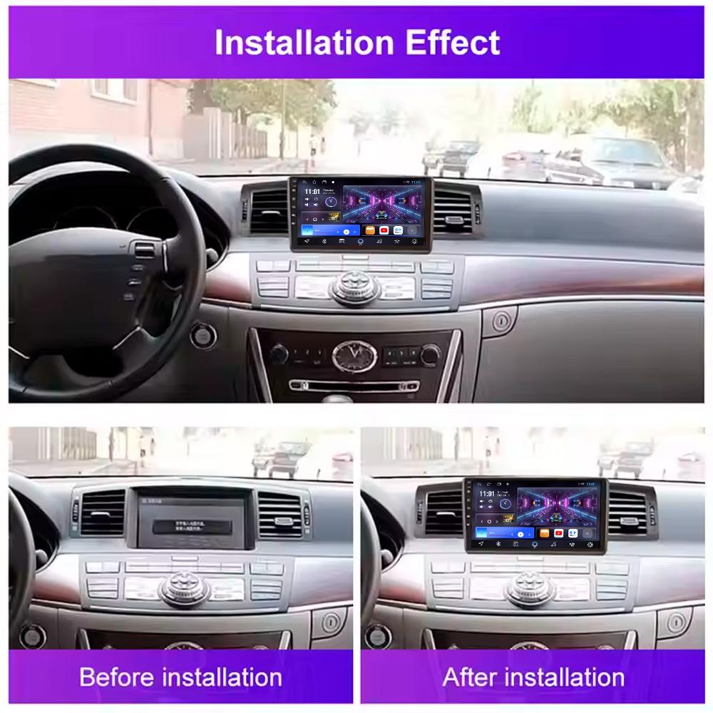 Car Video Player for INFINITI M35 07-09 GPS Navigation Built-in Dsp Carplay Autoradio Android Head Unit