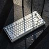 137 Tasten Kappen Cherry Profil PBT Minimalistisch Weiße Tastenkappen für Mechanische Tastatur Minimalistische Leere Tastenkappen