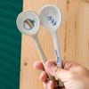 Hand-painted Ceramic Spoon: Cute Long Handle for Dessert, Coffee, Soup, and Kids.