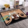 Covor Personalizat cu Numele Animalului de Companie și Fotografie Livrare Rapidă pentru Sufragerie Dormitor Canapea Culcuș Animal de Companie Covoraș Creativ pentru Hol